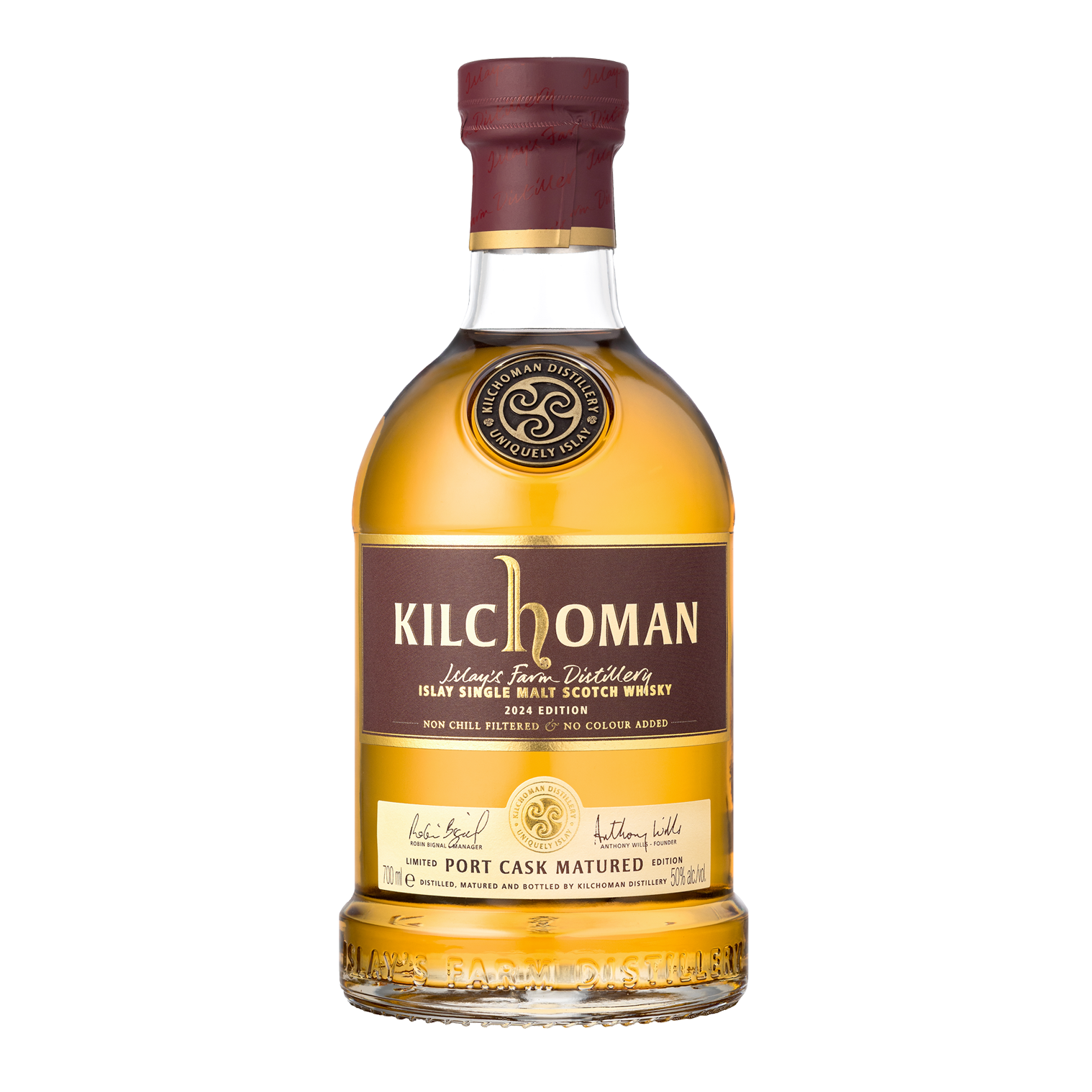 Kilchoman Port Cask Matured 2024 50% ABV