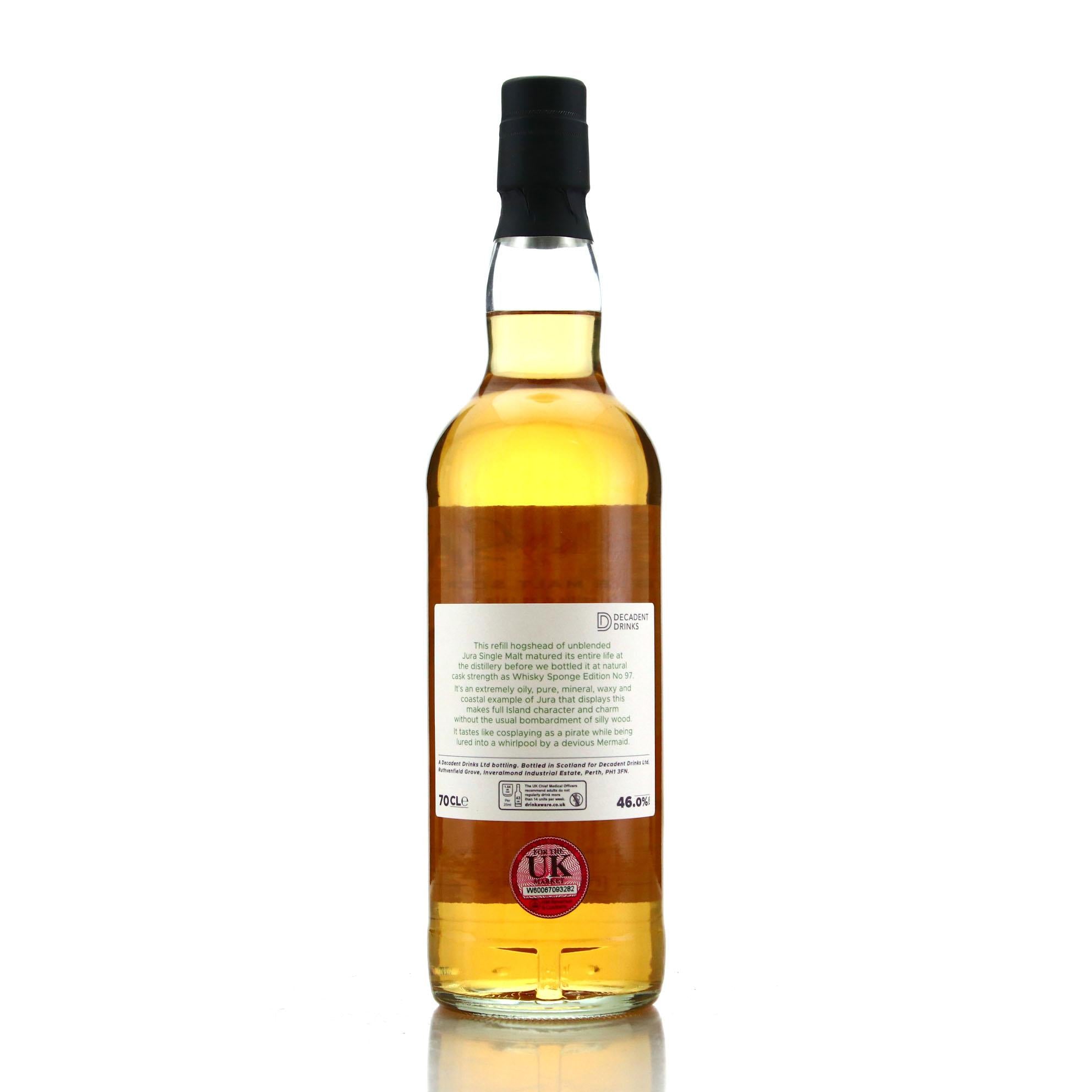 Whisky Sponge Edition No.97 Jura 1994 30 Year Old 46% ABV 700ml