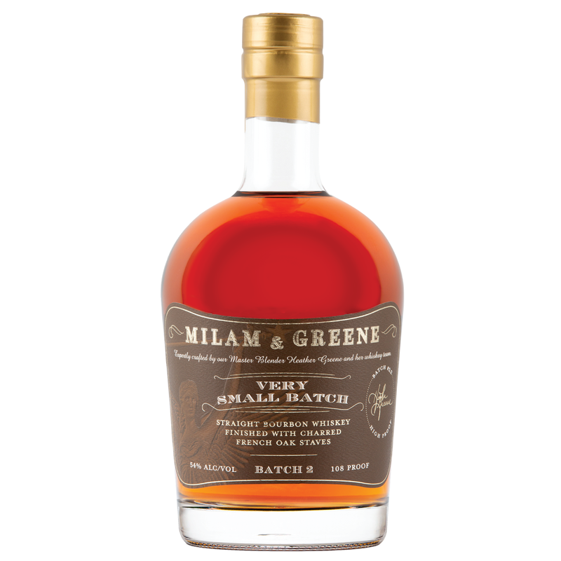 Milam & Greene Very Small Batch Bourbon 54% ABV