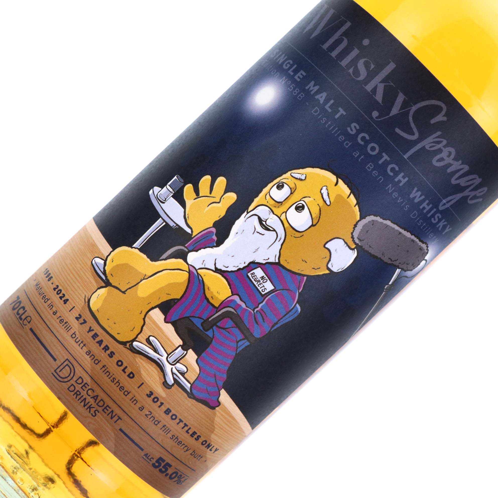 Whisky Sponge Edition No.58B Ben Nevis 1996 27 Year Old