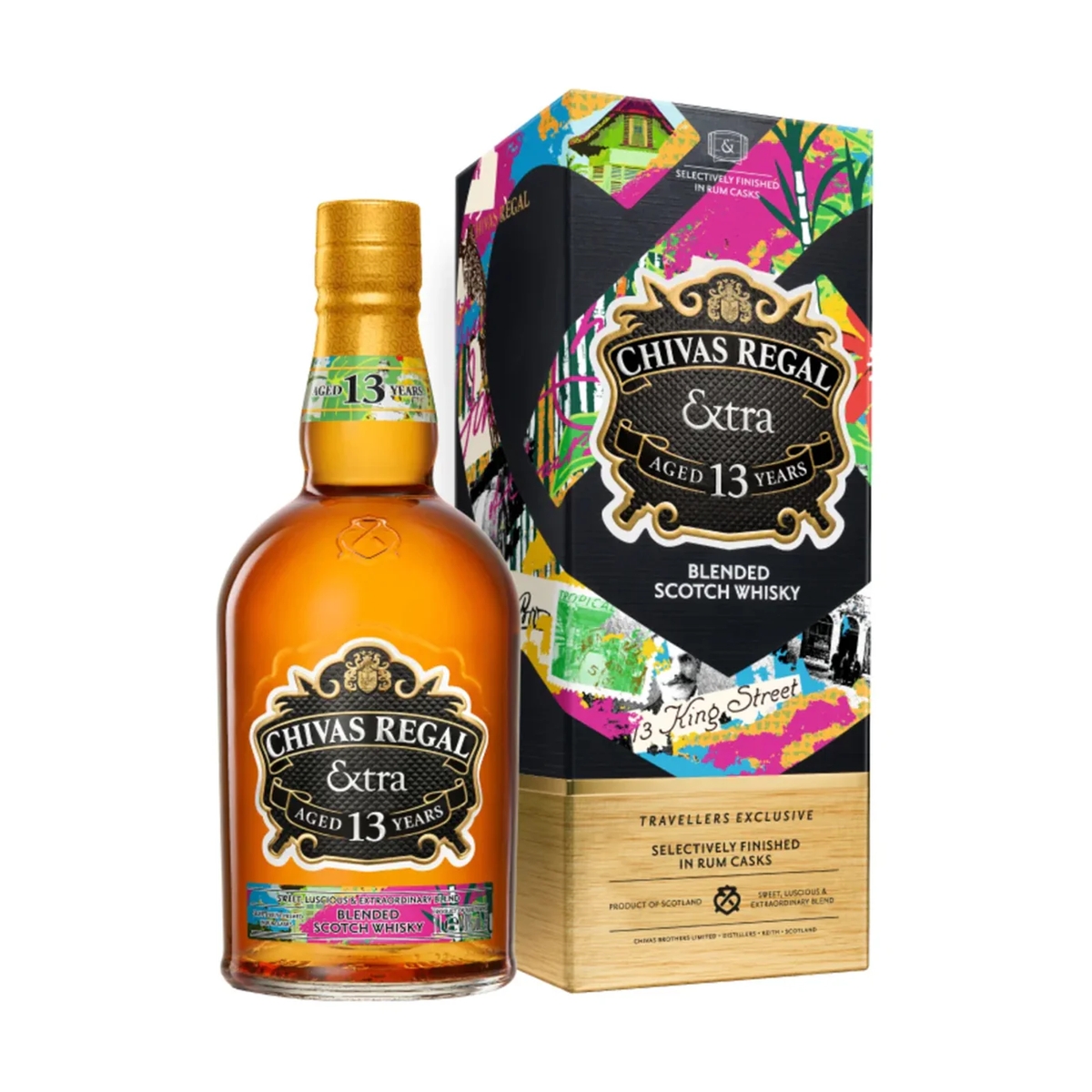 Chivas Regal Extra 13 Year Old Rum Cask Selection 1L – BSW Liquor