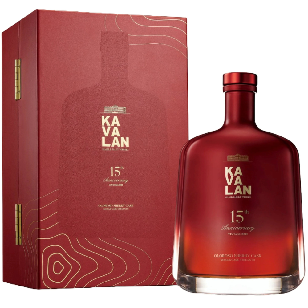 Kavalan 15th Anniversary Vintage 2009 Oloroso Sherry 57.1% ABV 750ml