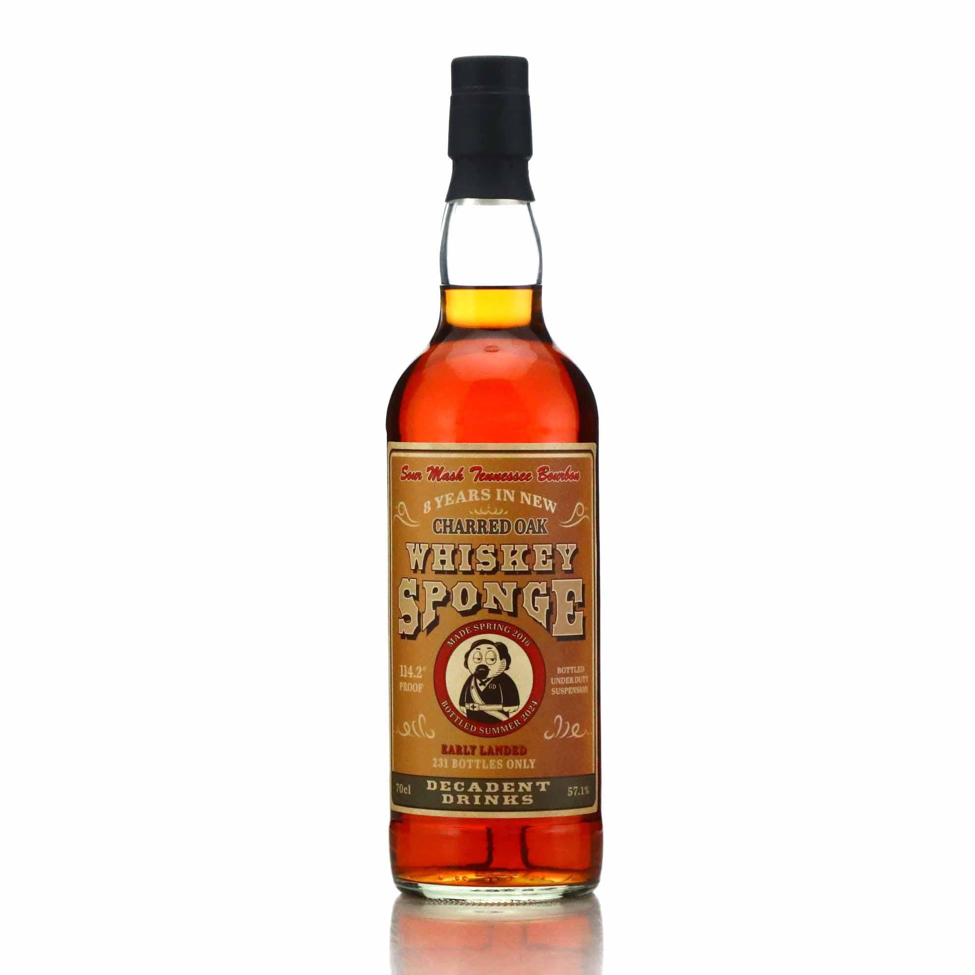 Whiskey Sponge Tennessee Bourbon 2016 8 Year Old 57.1% ABV 700ml