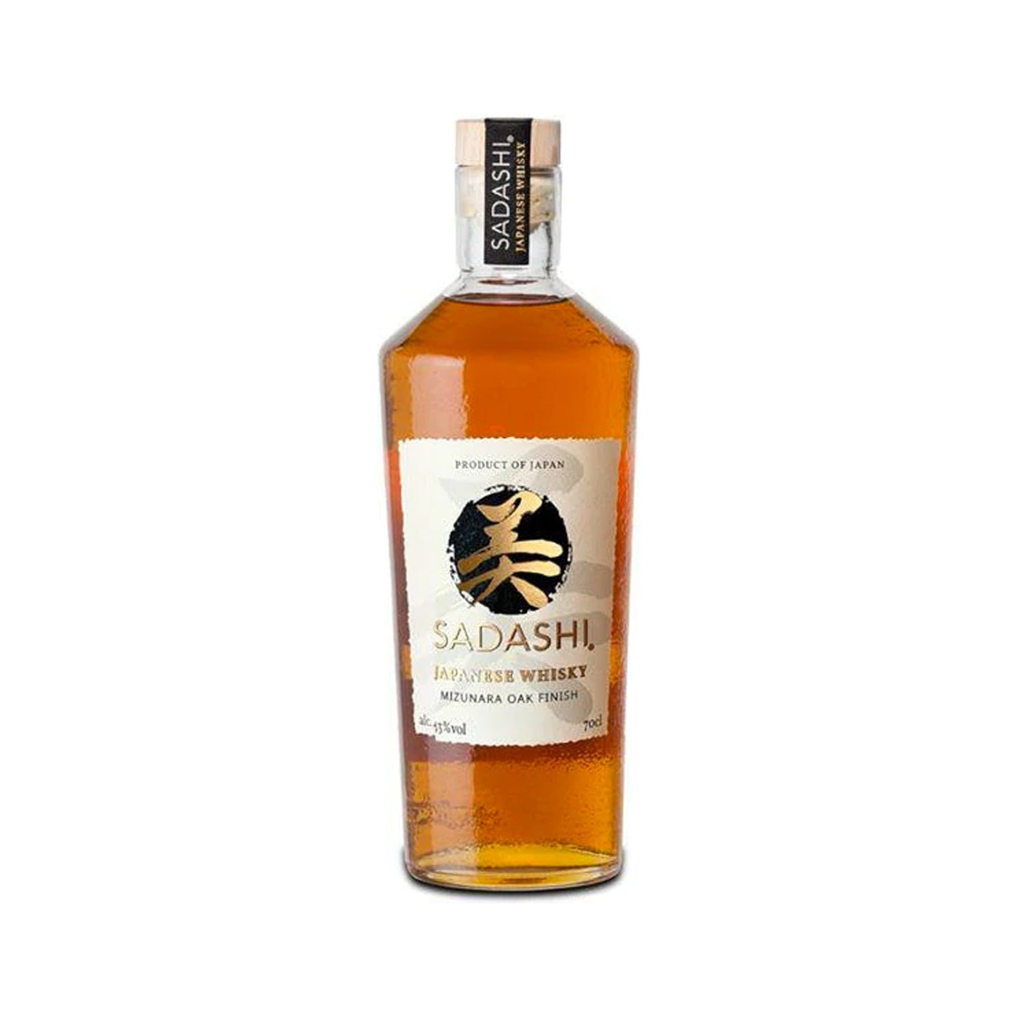 Sadashi Mizunara Oak Japanese Whisky 43% 750ml