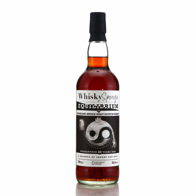 Whisky Sponge Equilibrium III Highland Single Malt 22 Year Old 53% ABV 700ml