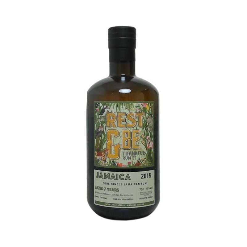 Rest & Be Thankful Jamaica Lluidas Vale 7 Year Old 2015 46% ABV 700ml