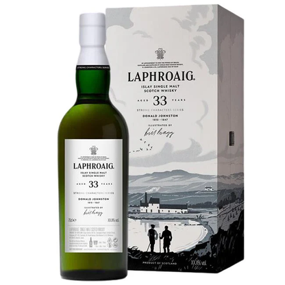 Laphroaig 33 Year Old Strong Characters Series Volume 1 43.8% ABV