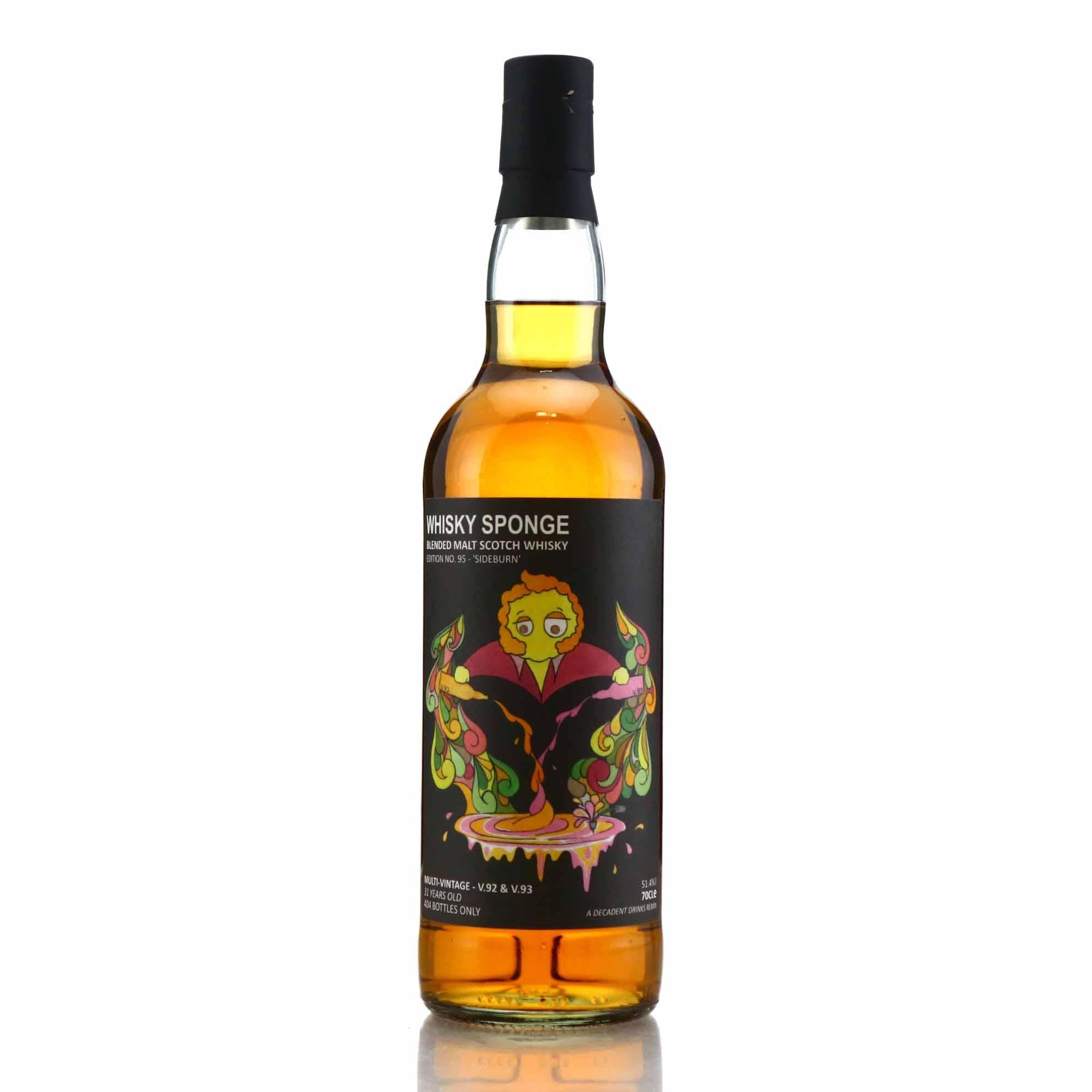 Whisky Sponge Edition No.95 Sideburn 31 Year Old 51.4% ABV 700ml