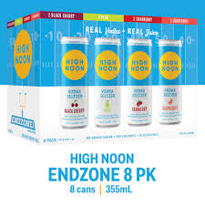 High Noon 'End Zone' Hard Seltzer Variety Pack
