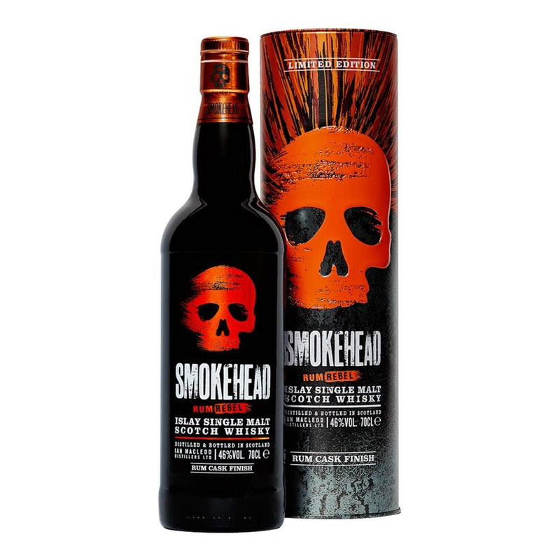 Smokehead Rum Cask Rebel 46% ABV 700ml
