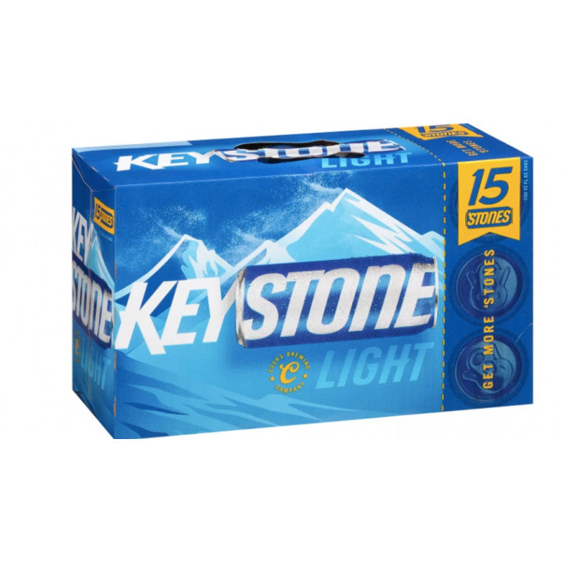 Keystone Light Patern Keystone Light 15 Cans – BSW Liquor