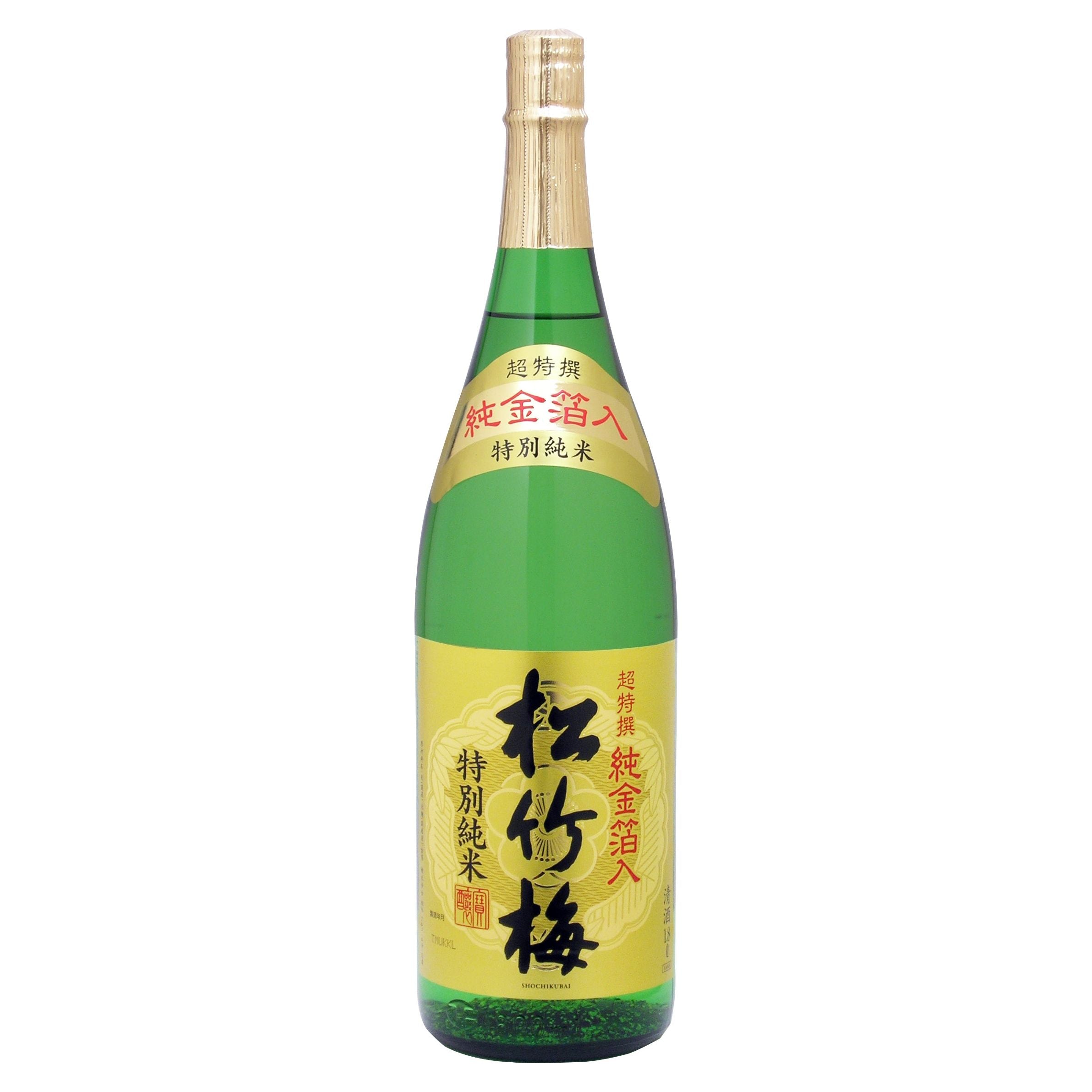 Sho Chiku Bai Tokubetsu Junmai Kinpaku 1.8L