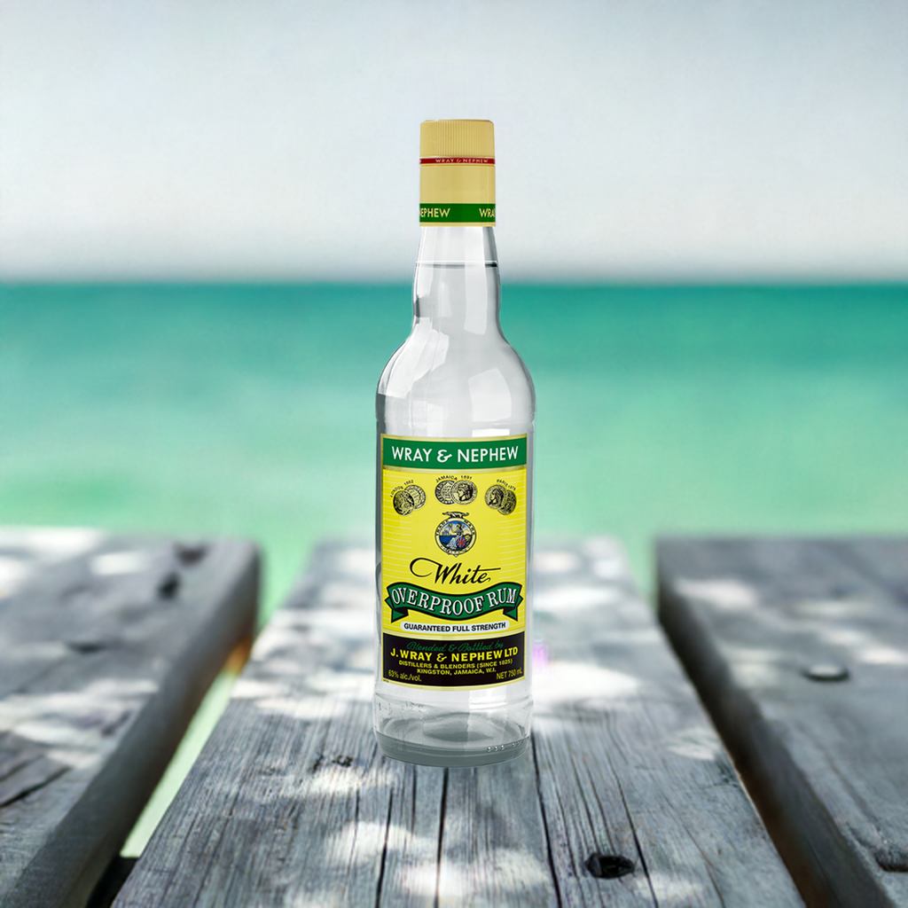 Wray & Nephew White Overproof Rum 63% 750ml