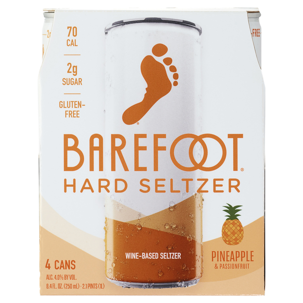 Barefoot Pineapple Passionfruit 4 Cans
