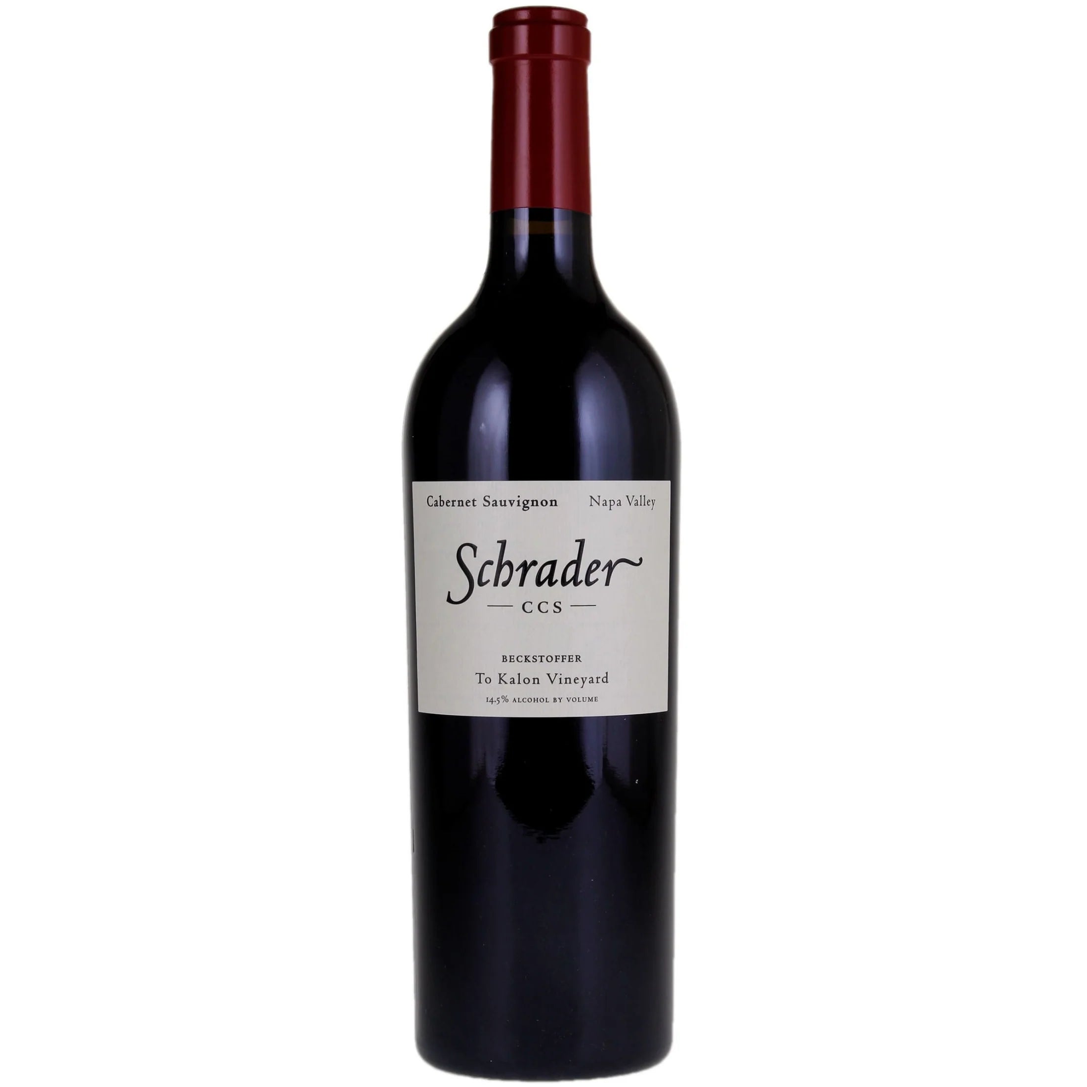 Schrader CCS Beckstoffer To Kalon Cabernet Sauvignon 2018 6x750ml Case