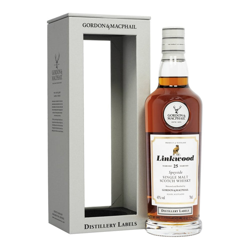 Gordon & MacPhail Distillery Labels Linkwood 25 Year Old 46% ABV 750ml