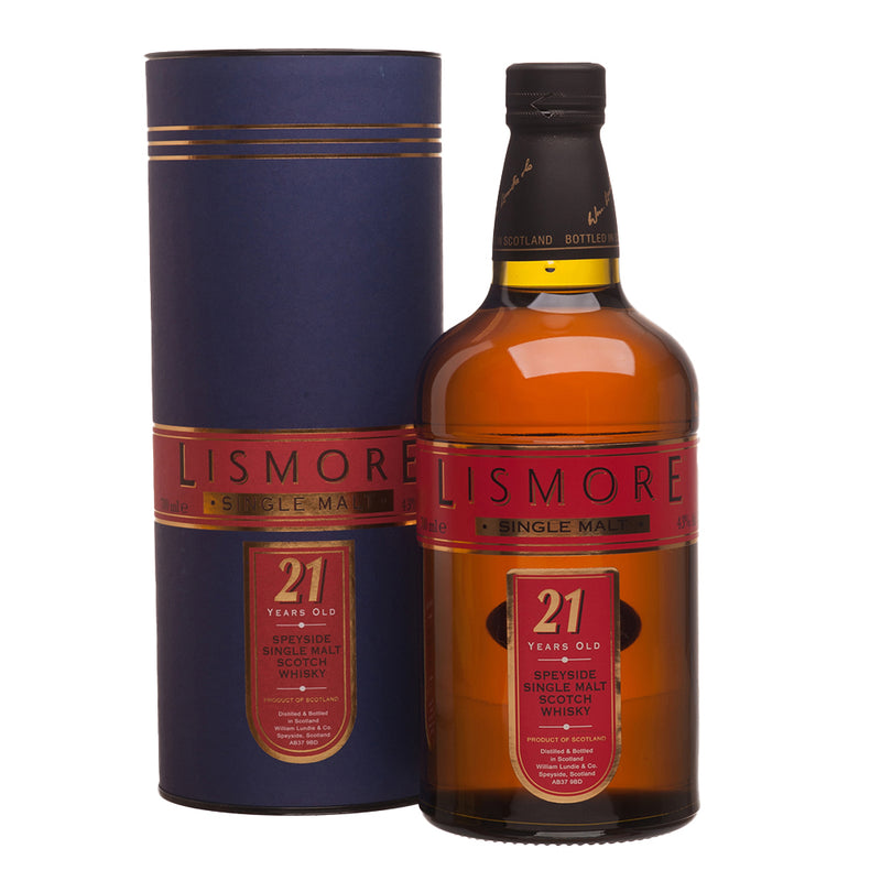 Lismore 21 Year Old Single Malt 700ml