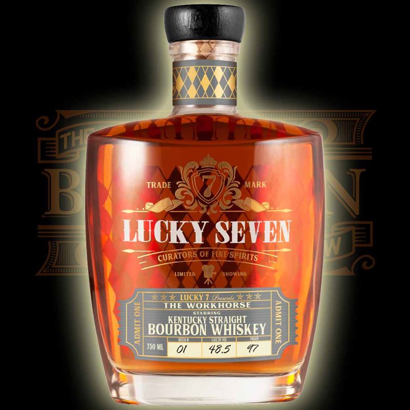 Lucky Seven the Workhorse Bourbon 48.5% 750ml
