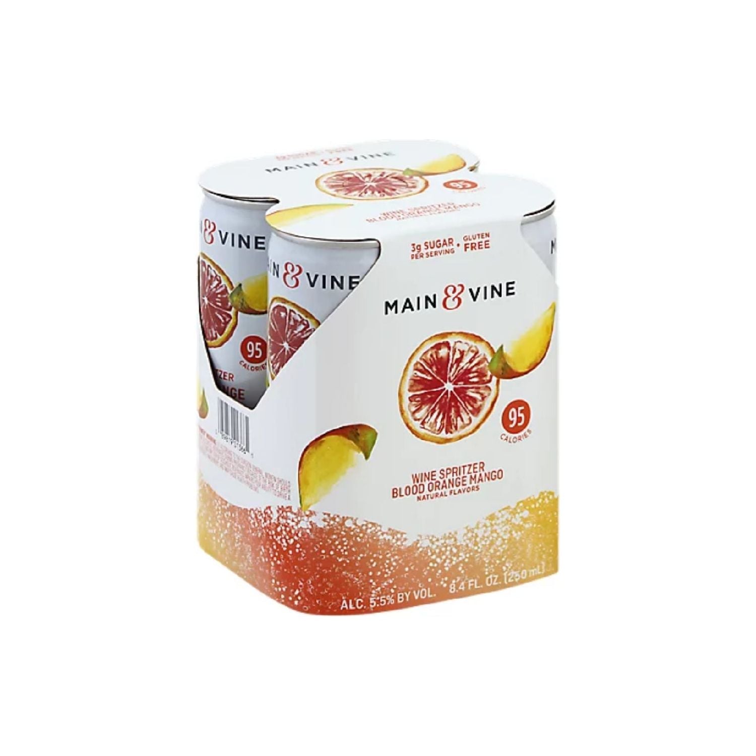 Main & Vine Blood Orange Mango Spritzer 4 Cans