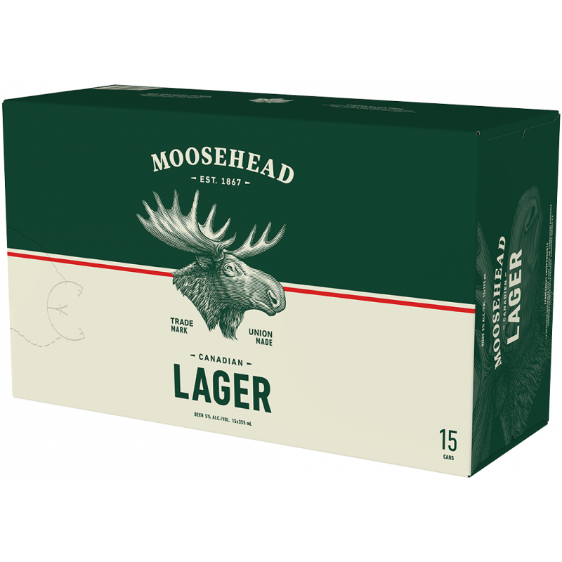 Moosehead Lager 15 Cans