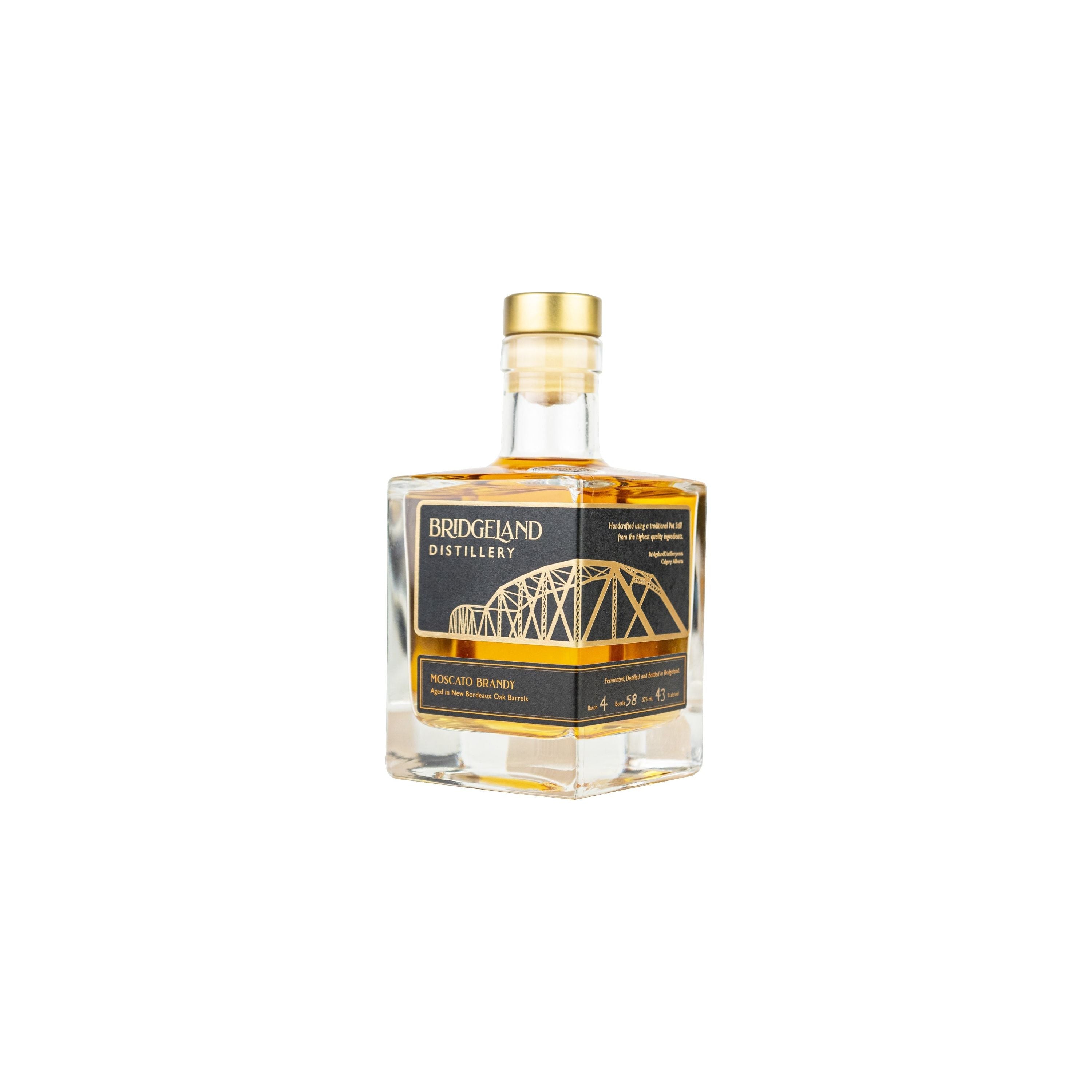Bridgeland Moscato Brandy 43% 375ml