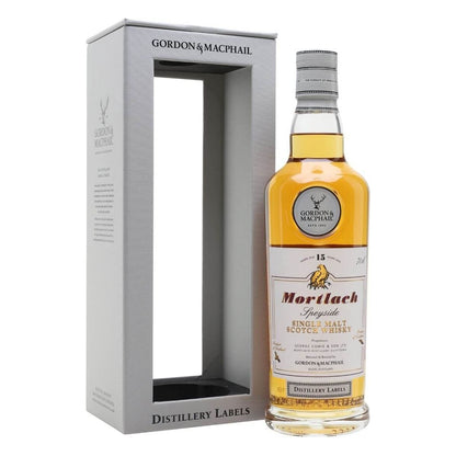 Gordon & MacPhail Distillery Labels Mortlach 15 Year Old 46% ABV