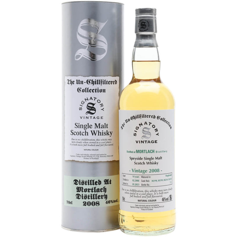 Signatory Mortlach 2008 14 Year Old 46% 700ml