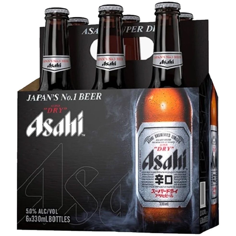 Asahi Super Dry 6 Bottles