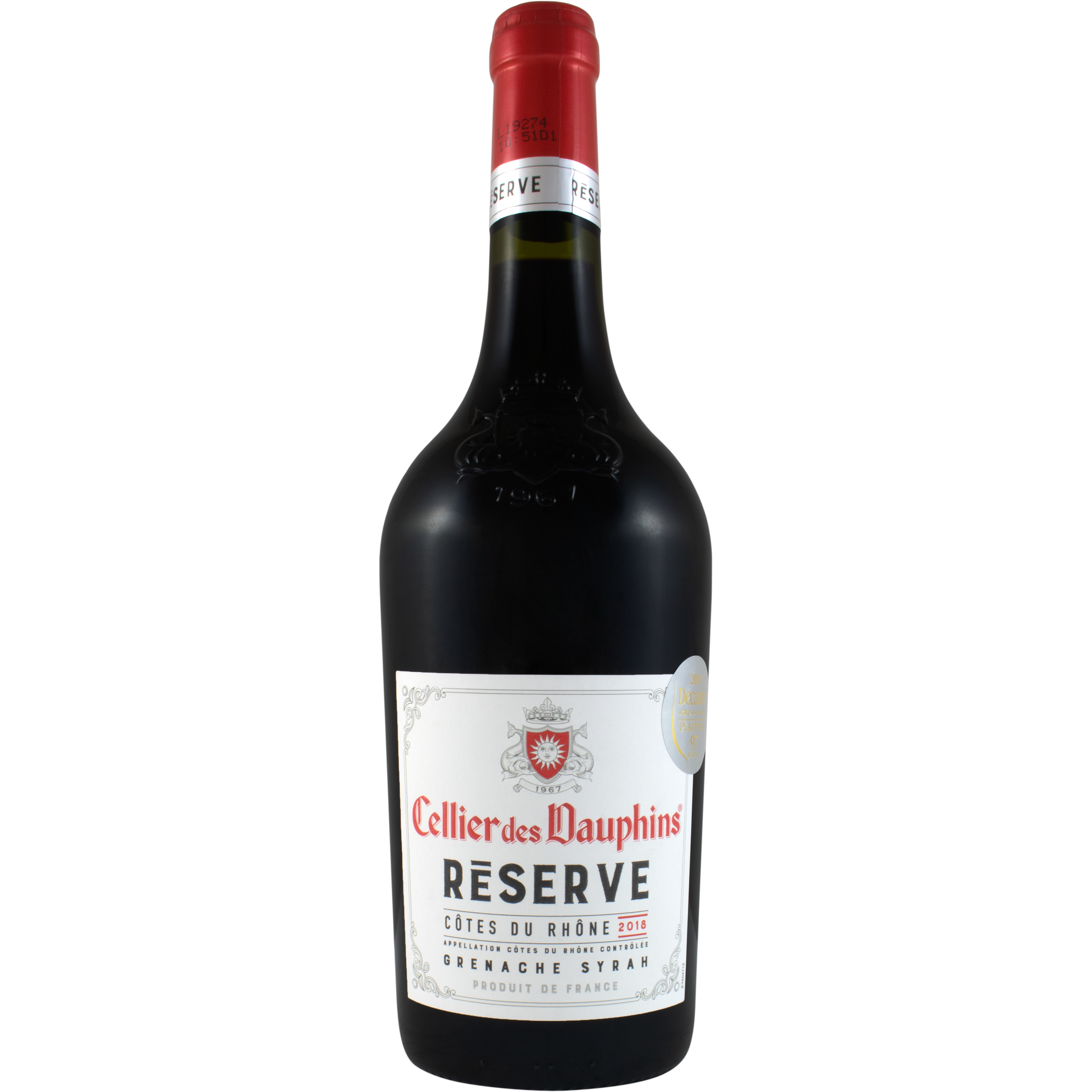 Cellier des Dauphins Cotes du Rhone Reserve 2019 750ml