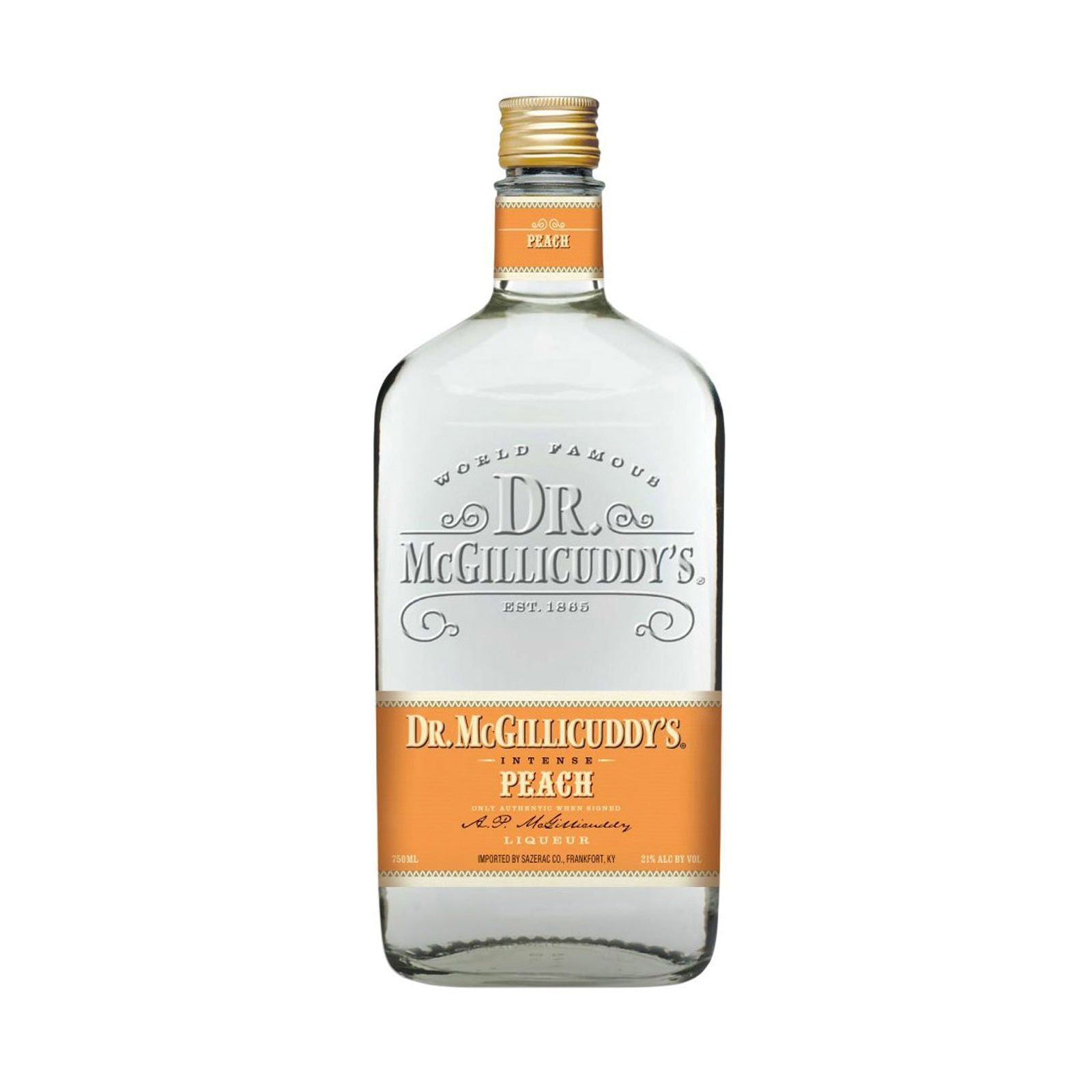 Dr. McGillicuddy's Intense Peach Schnapps Liqueur