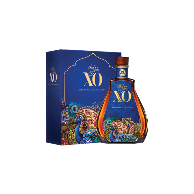 Paul John XO Indian Premium Grape Brandy 46% ABV 750ml