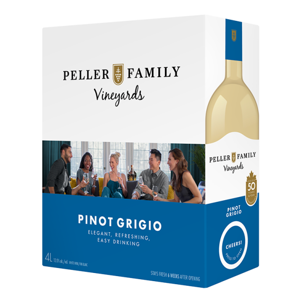 Peller Family Vineyards Pinot Grigio 4L Bag in Box