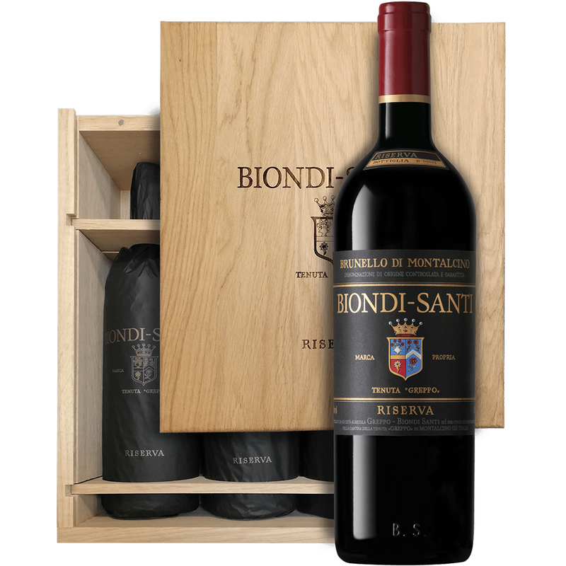 Biondi-Santi Tenuta Greppo Brunello di Montalcino Riserva Vertical Col ...