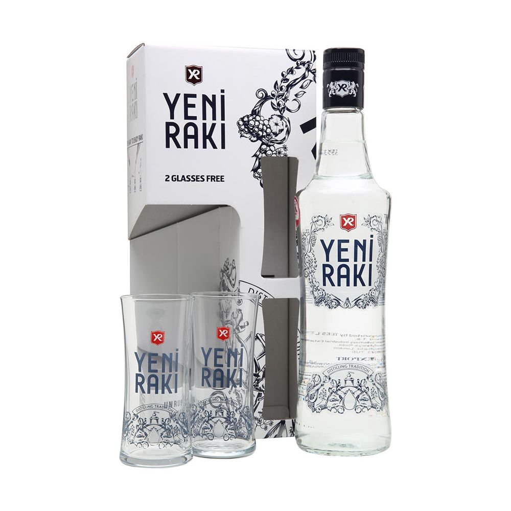 Yeni Raki Glass Gift Pack 700ml