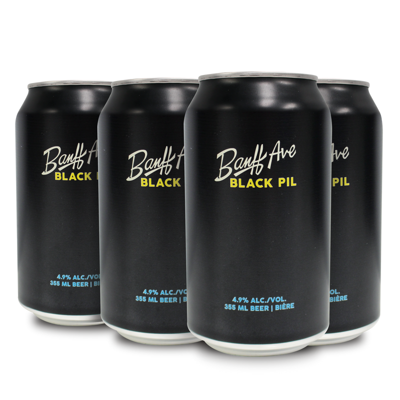 Banff Ave Black Pil 6x355ml Cans