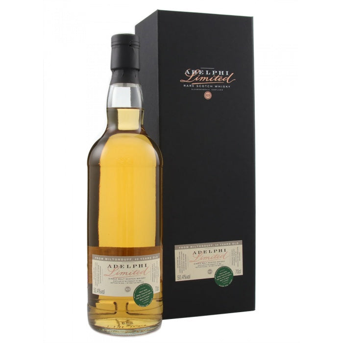 Adelphi Miltonduff 1982 40 Year Old Adelphi 30th Anniversary 50.4% ABV 700ml