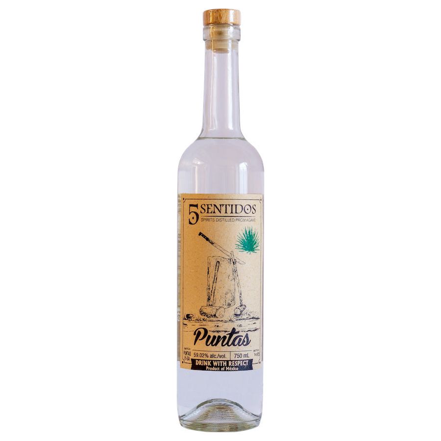 Cinco Sentidos Puntas de Espadin Mezcal 750ml