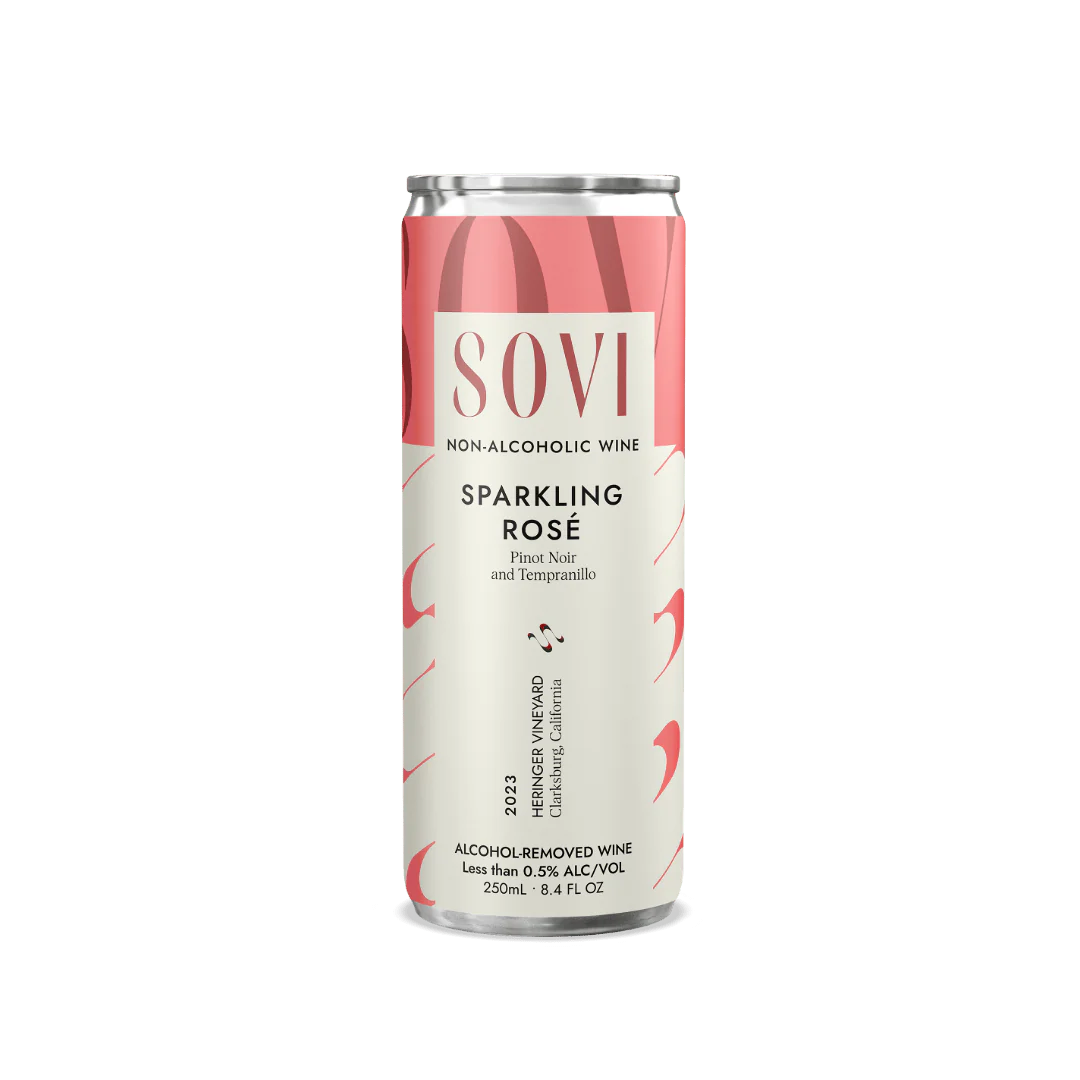Sovi Sparkling Rose Alcohol Removed Wine