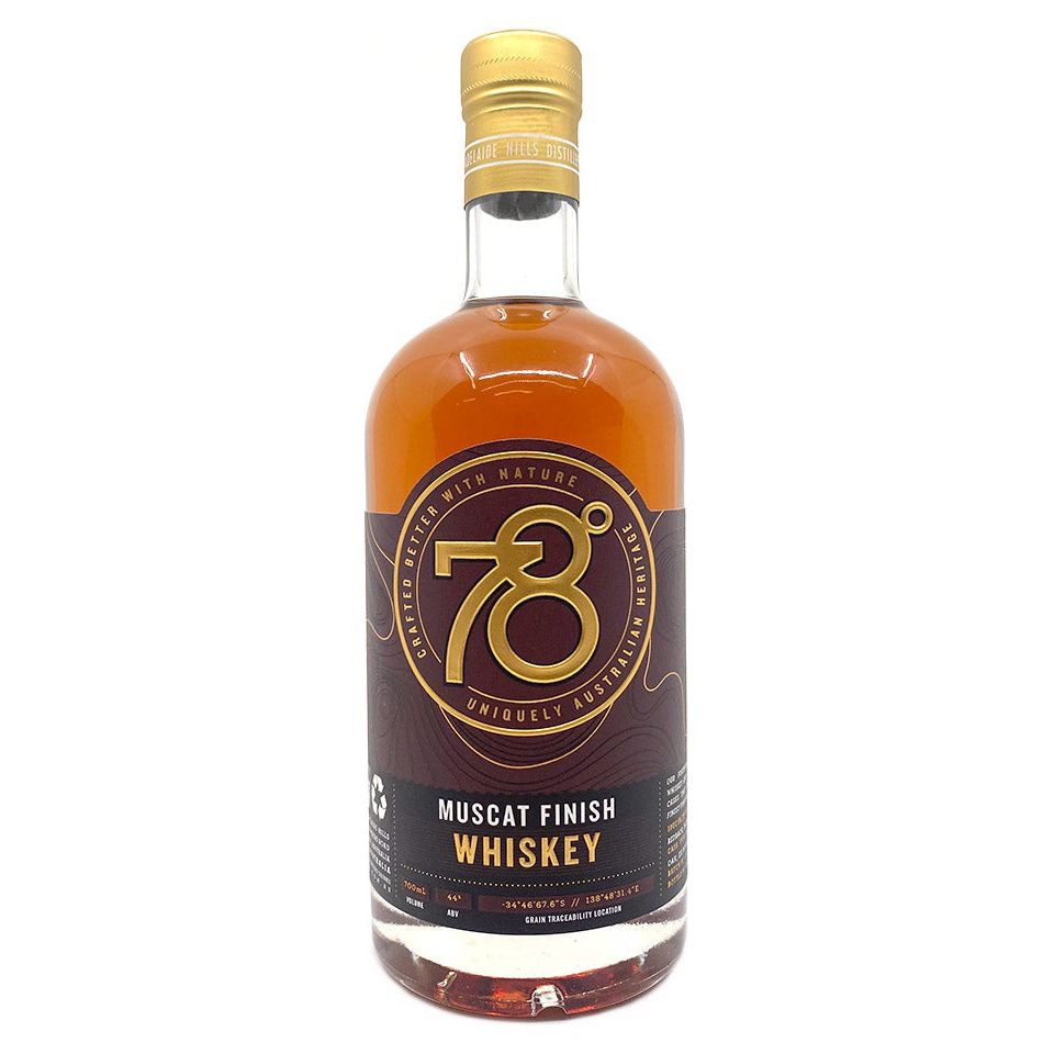 78 Degrees Australian Whisky Muscat