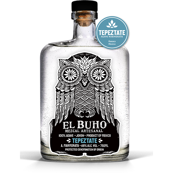 El Buho Tepeztate Mezcal 49% ABV 750ml