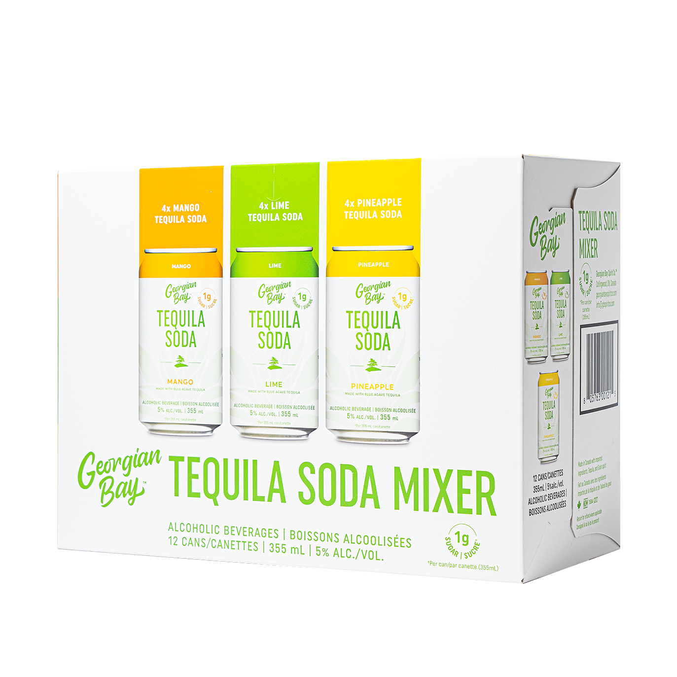 Georgian Bay Tequila Soda Mixed Pack 12 Cans