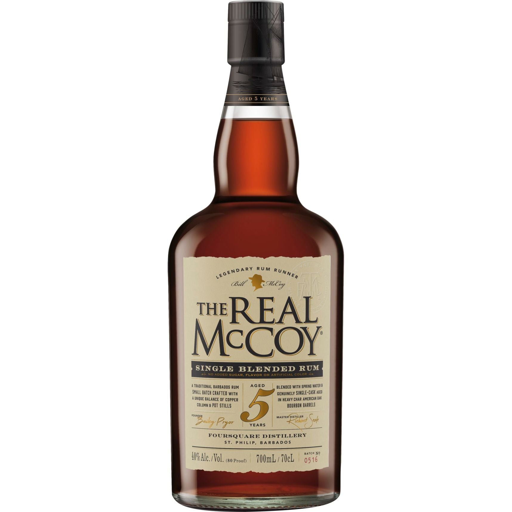 Real McCoy 5 Year Old Rum 750ml