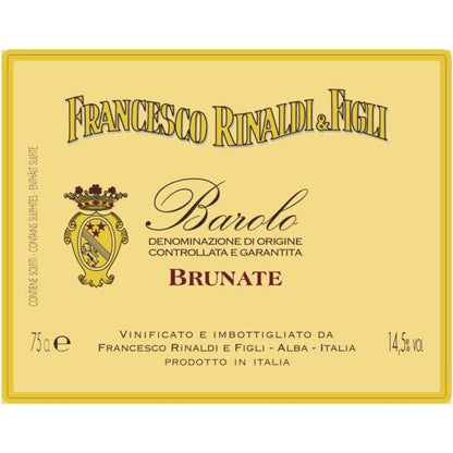 Francesco Rinaldi & Figli Barolo Le Brunate 2020 750ml