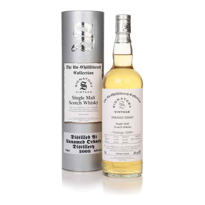 Signatory Unnamed Orkney 13 Year Old 2009 46% 700ml