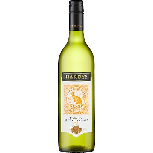 Hardys Stamp Riesling Gewurztraminer 750ml