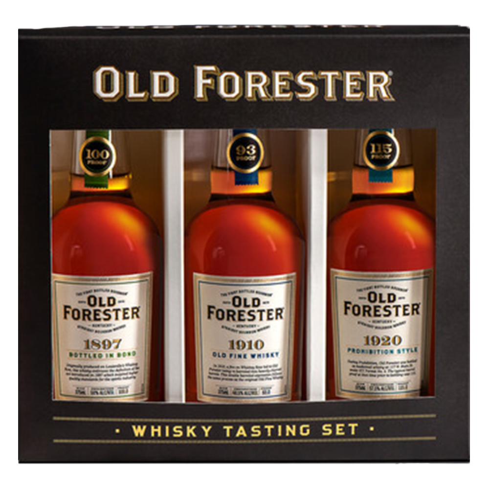 Old Forester Whiskey Row Gift Pack 3x375ml