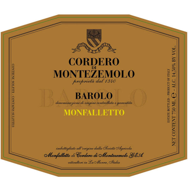 Cordero Di Montezemolo Barolo Monfalletto 2020 750ml