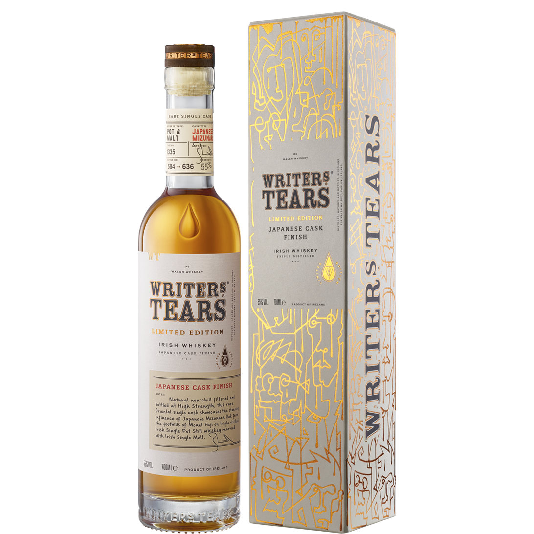 Writers Tears Copper Pot Japanese Mizunara Cask 55% ABV 700ml