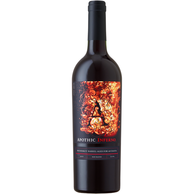 Apothic Inferno Aged In Whiskey Barrels 750ml