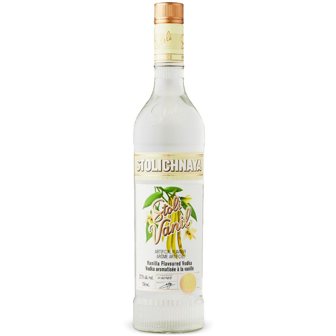Stolichnaya Vanil Vodka 750ml